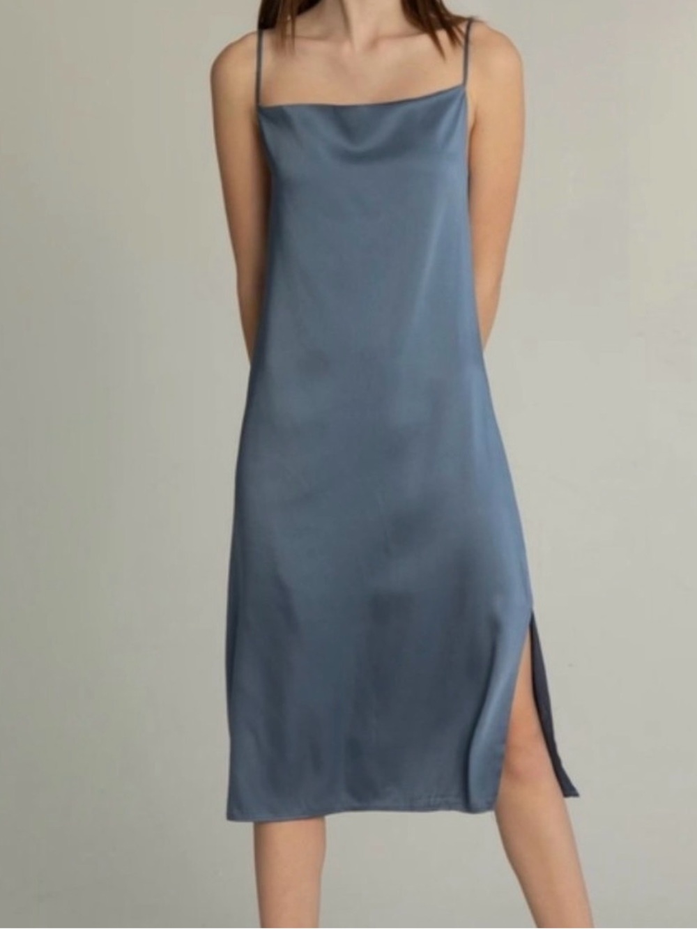 Almina Concept Draped Slip Dress